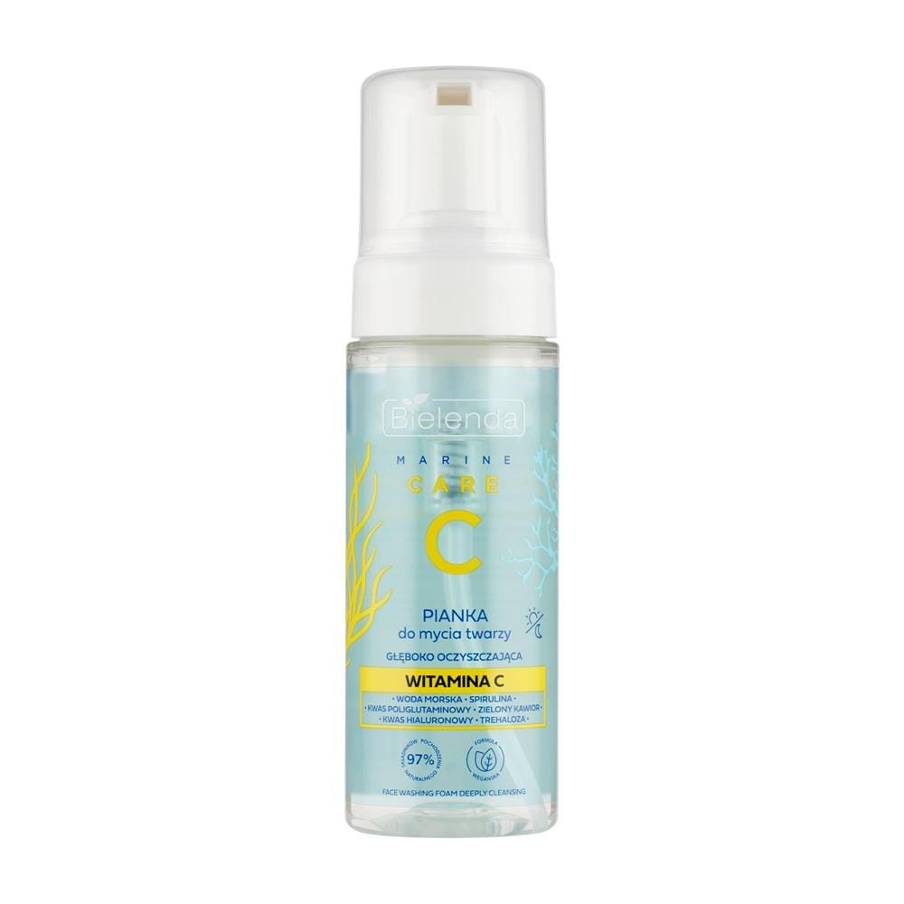 298561 BIELENDA C MARINE CARE PIANKA DO MYCIA TWARZY 150ML GŁĘBOKO OCZYSZCZAJĄCA 5902169055028