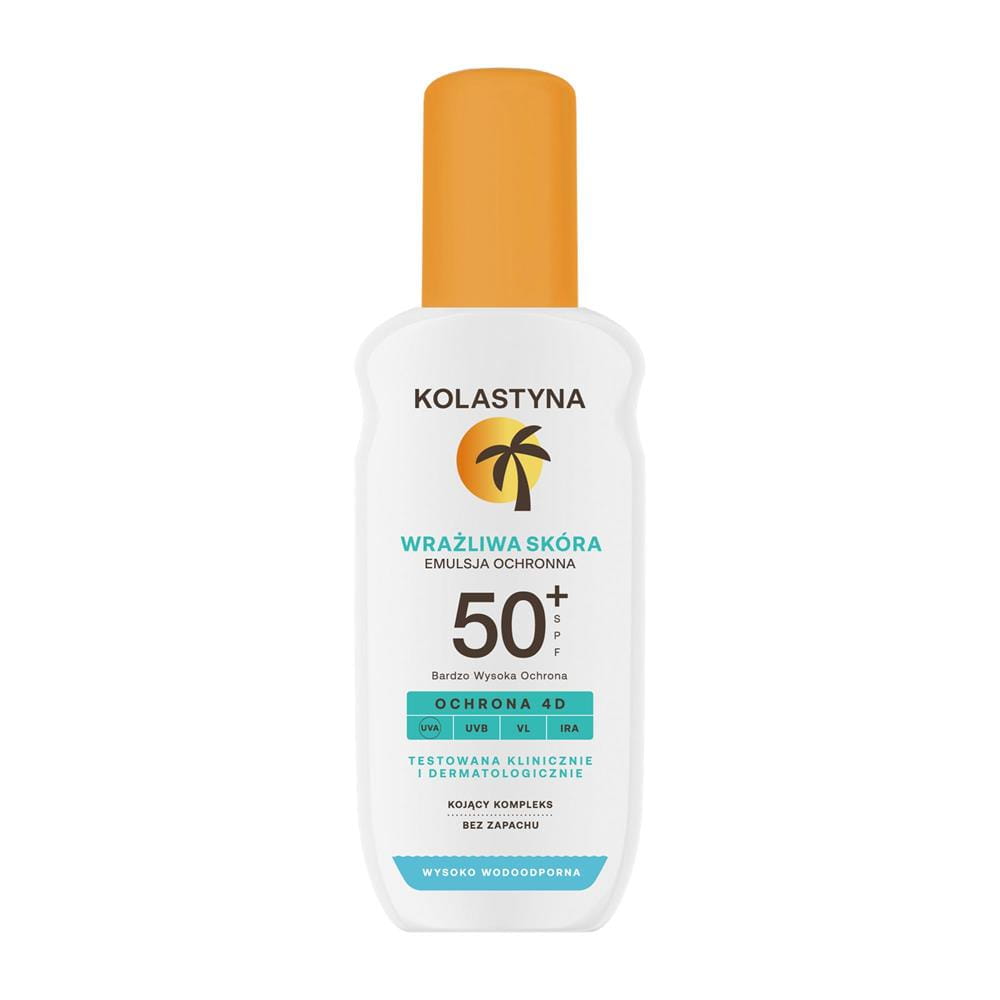 296600 KOLASTYNA SUN WRAŻLIWA SKÓRA EMULSJA DO OPALANIA W SPRAYU 150ML SPF 50+ 5900536355351