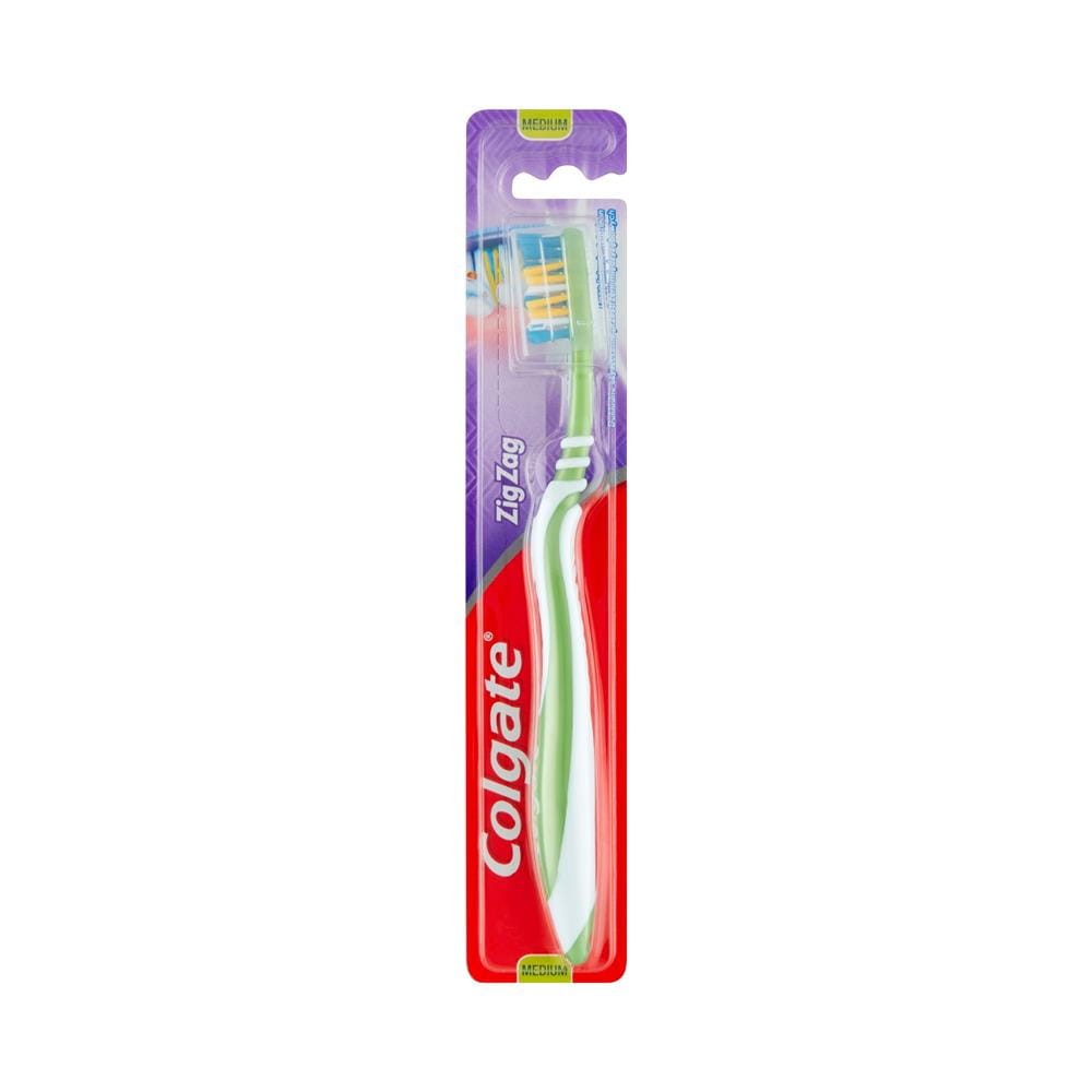 10764 COLGATE SZCZOTECZKA DO ZĘBÓW ZIG ZAG PLUS MEDIUM 7610196003544