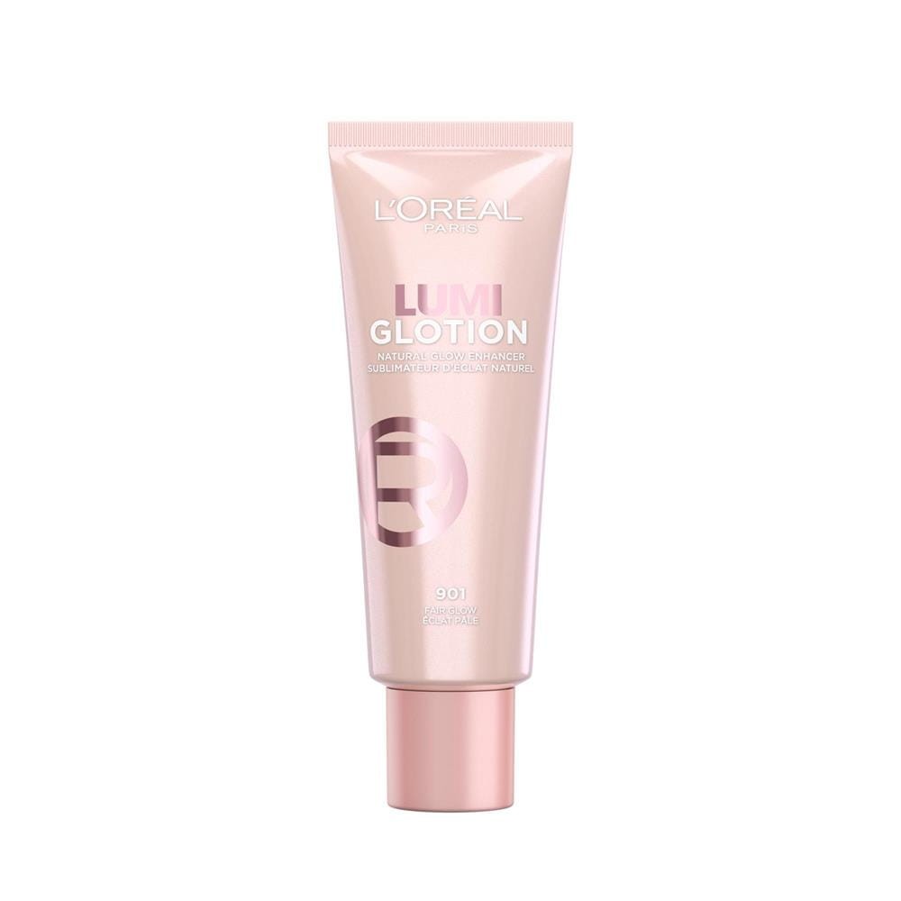 296151 LOREAL KOLOR ROZŚWIETLACZ DO TWARZY W PŁYNIE LUMI GLOTION 901 FAIR GLOW 3600524150556