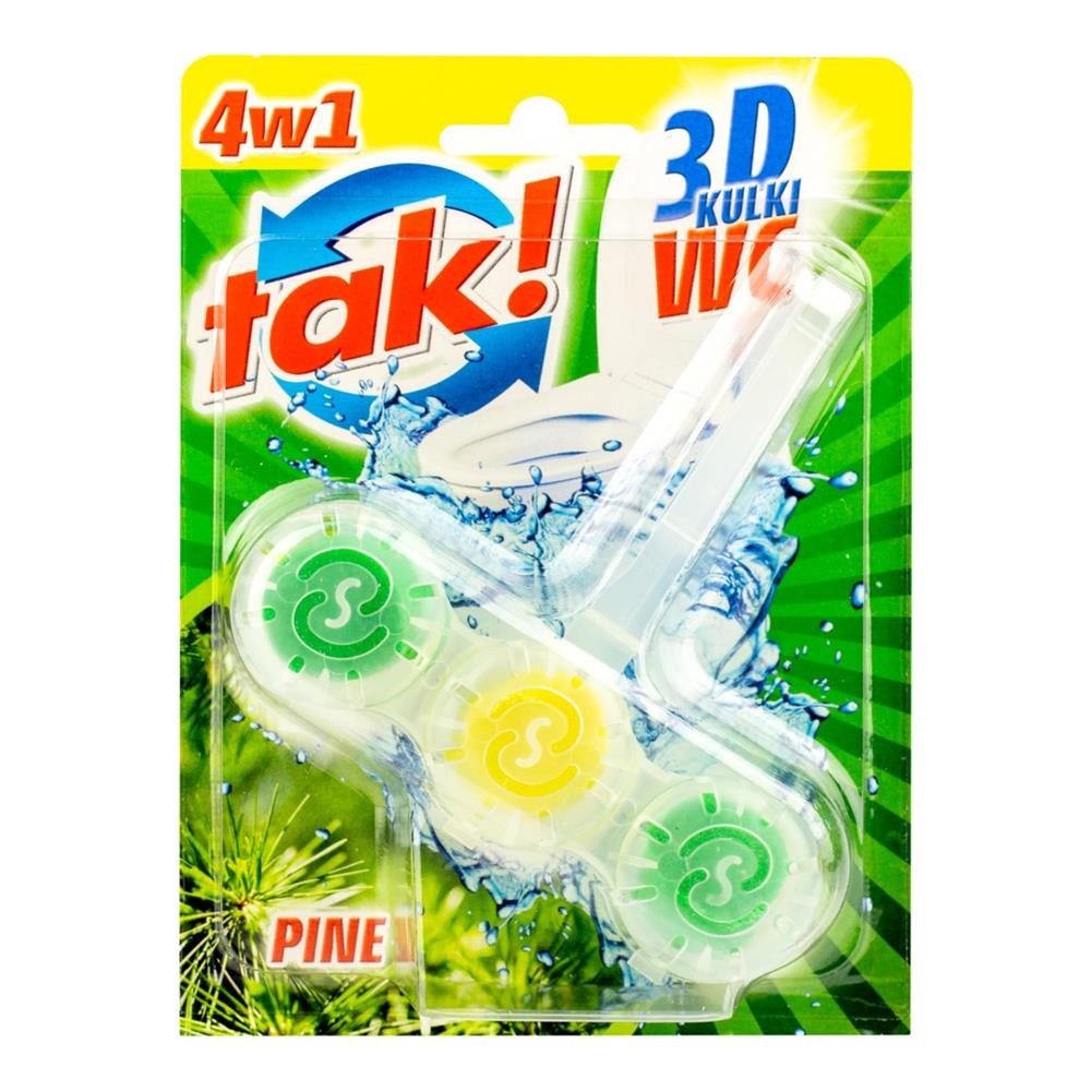 298280 TAK KULKI DO WC 3D 40GX2 PINE 5902768979763
