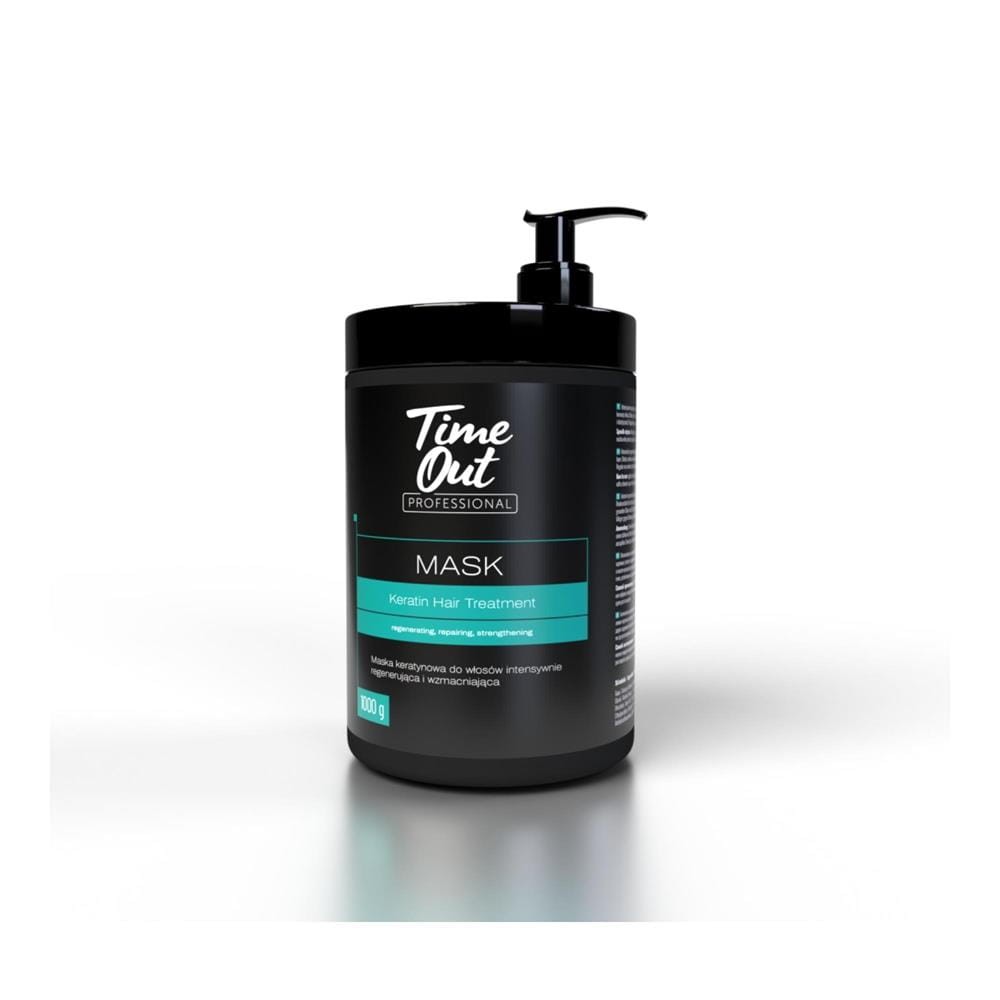 297815 TIME OUT PROFESS KERATIN MASKA DO WŁOSÓW 1KG INTENSYWNIE REGENERUJĄCA I WZMACNIAJĄCA 5903293741207