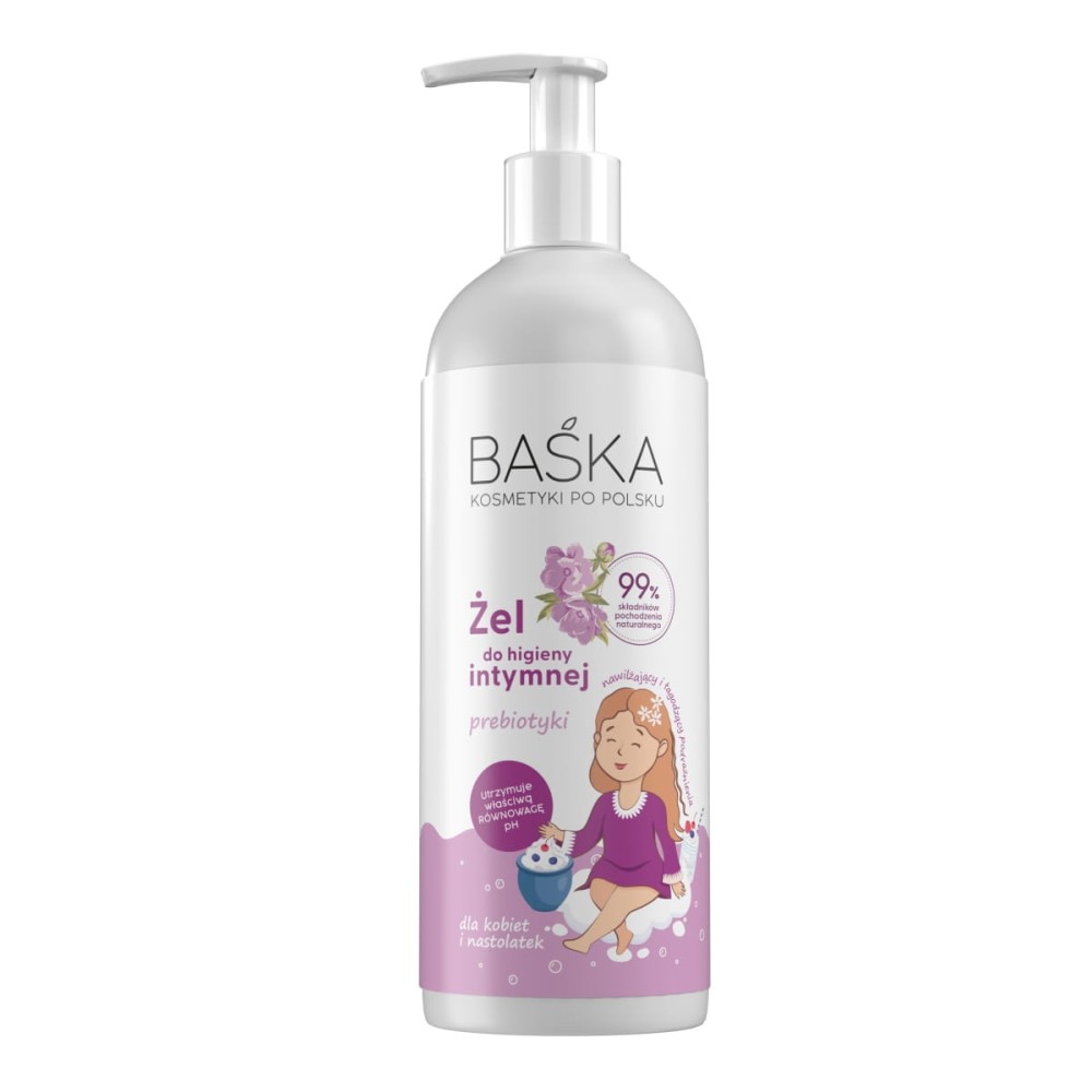 298502 BAŚKA ŻEL DO HIGIENY INTYMNEJ 400ML PREBIOTYKI 5905923681556