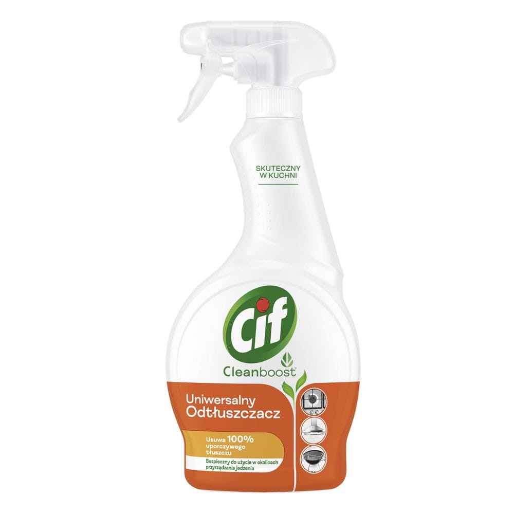 297029 CIF SPRAY DO CZYSZCZENIA 500ML UNIWERSALNY ODTŁUSZCZACZ/KUCHNIA 8720182870063
