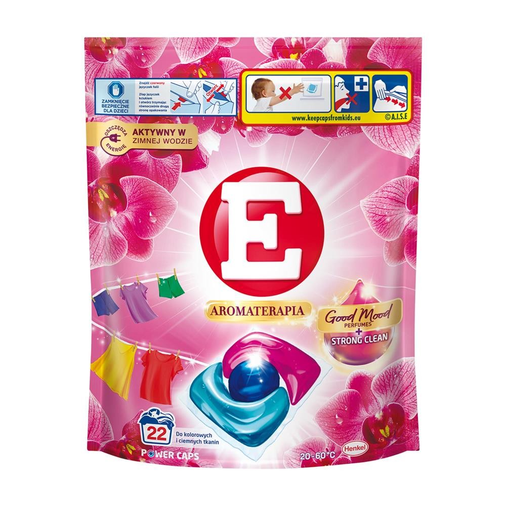 293866 E KAPSUŁKI DO PRANIA 22 SZT. KOLOR ORCHID 9000101802252