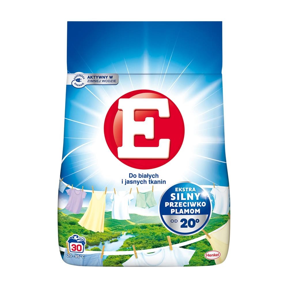 293856 E PROSZEK DO PRANIA 30P 1.65KG BIAŁE 9000101807141
