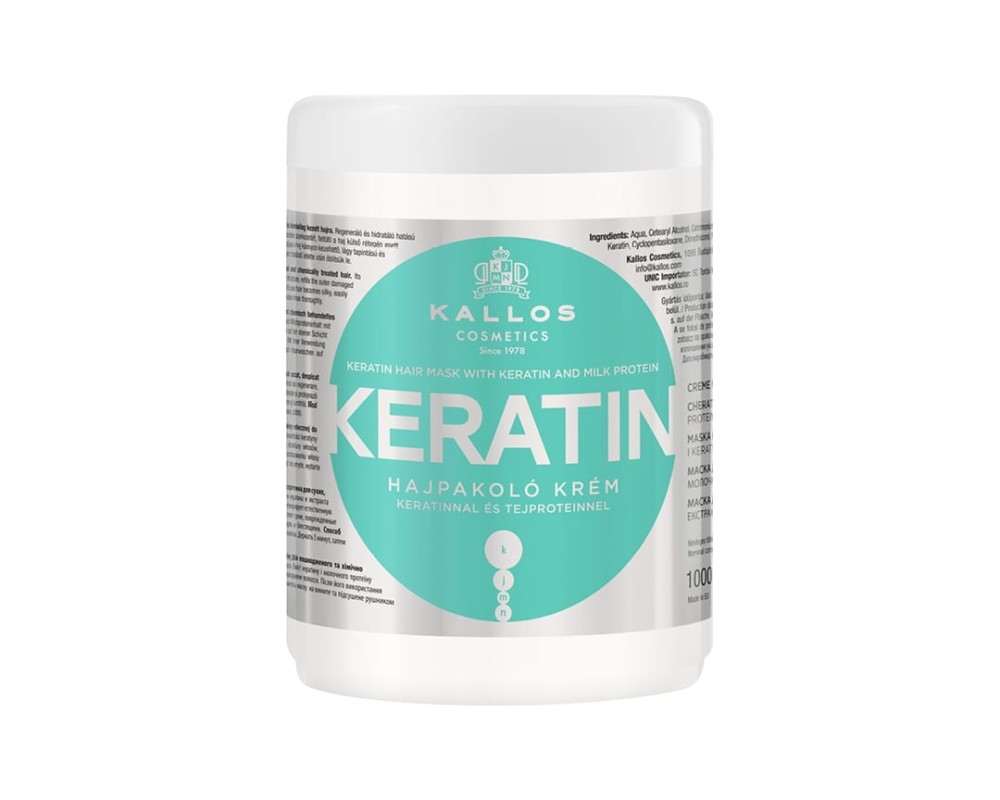 298878 KALLOS KERATIN MASKA DO WŁOSÓW 1L 5998889508142