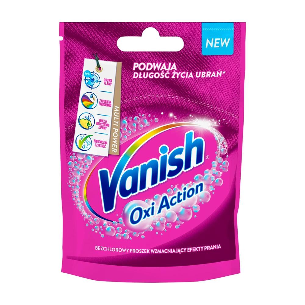 240202 VANISH ODPLAMIACZ W PROSZKU   30G OXY ACTION PINK 5900627063769