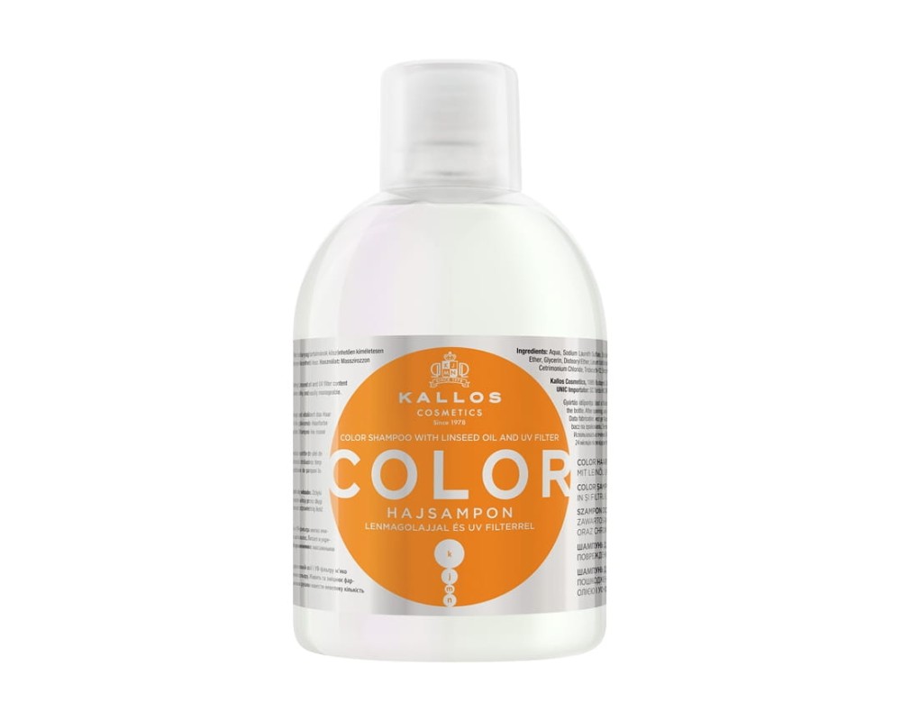298876 KALLOS COLOR SZAMPON DO WŁOSÓW 1L 5998889508425