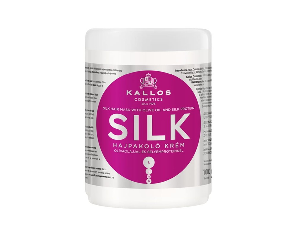 298886 KALLOS SILK MASKA DO WŁOSÓW 1L 5998889507992