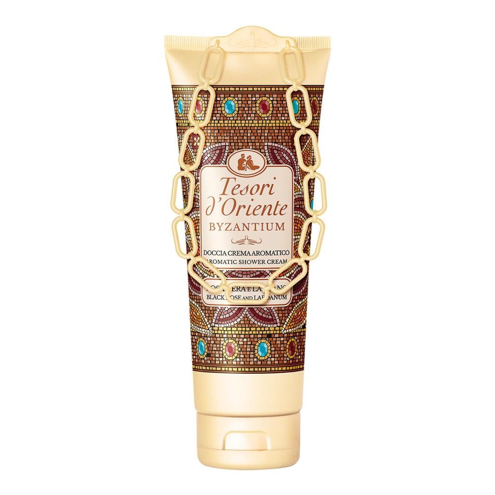 295006 TESORI D'ORIENTE ŻEL POD PRYSZNIC 250ML BYZANTIUM BLACK ROSE&amp;LABDANUM 8008970040745