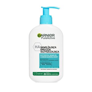 GARNIER PURE ACTIVE EMULSJA DO MYCIA TWARZY 250ML NAWILŻAJĄCA KAŻDY TYP SKÓRY
