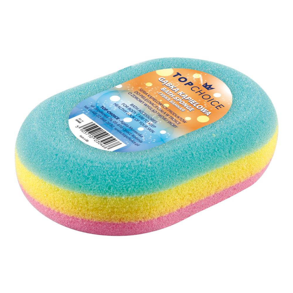 192068 TOP CHOICE GĄBKA DO KĄPIELI OWALNA 30468 5905710030468