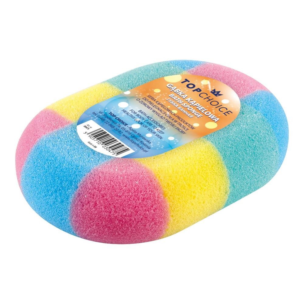 192069 TOP CHOICE GĄBKA DO KĄPIELI OWALNA 30475 5905710030475