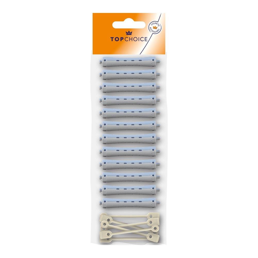 214276 TOP CHOICE KOŁKI DO TRWAŁEJ ONDULACJI PLASTIK M 12 SZT. 65163 5905710065163