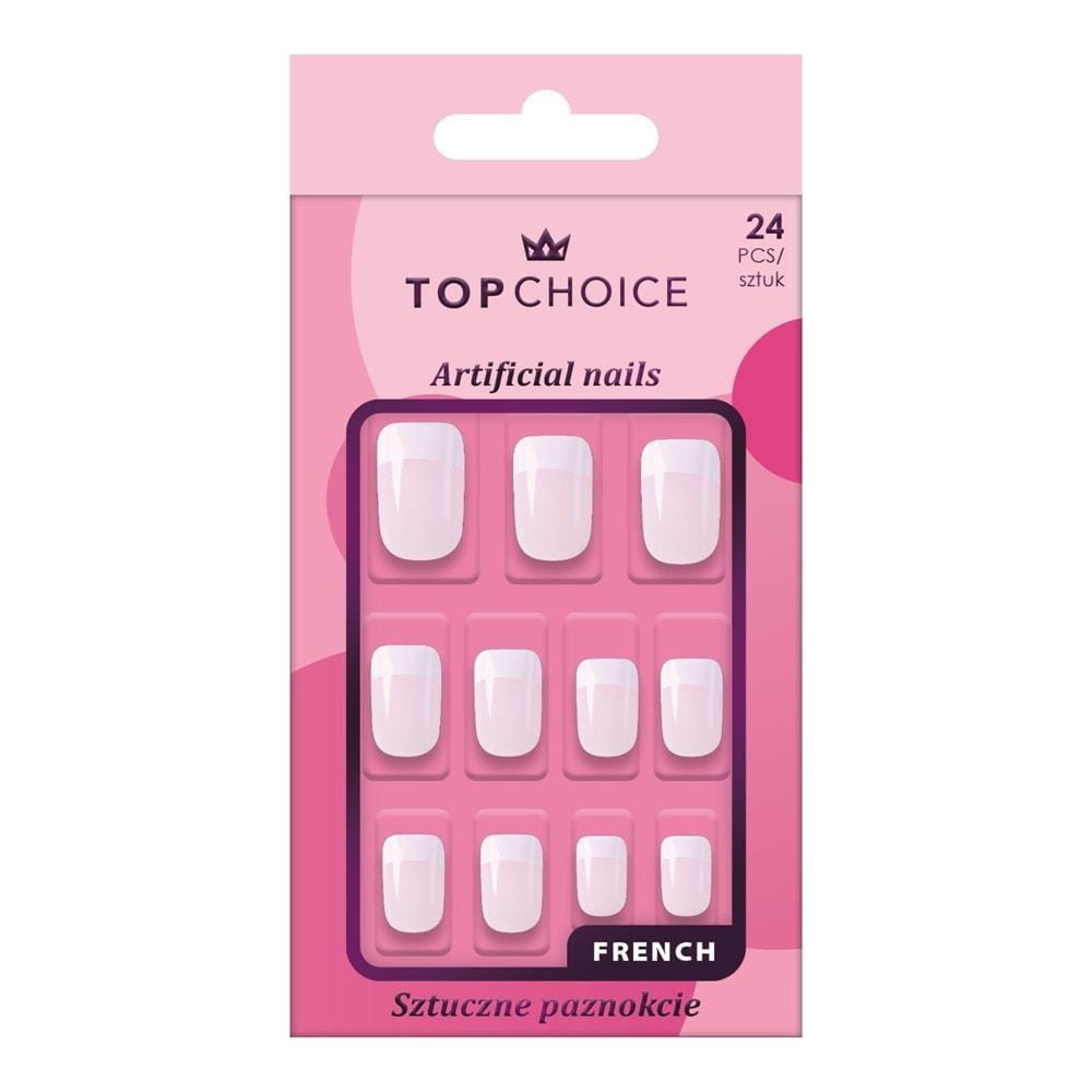 297592 TOP CHOICE PAZNOKCIE SZTUCZNE FRENCH 5905710078415