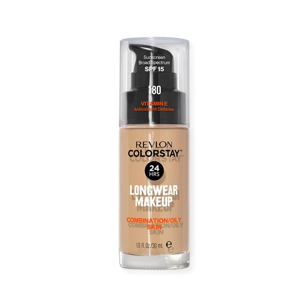 215982 REVLON COLORSTAY PODKŁAD MIESZANA/TŁUSTA 180 SAND BEIGE 30ML 309974700030