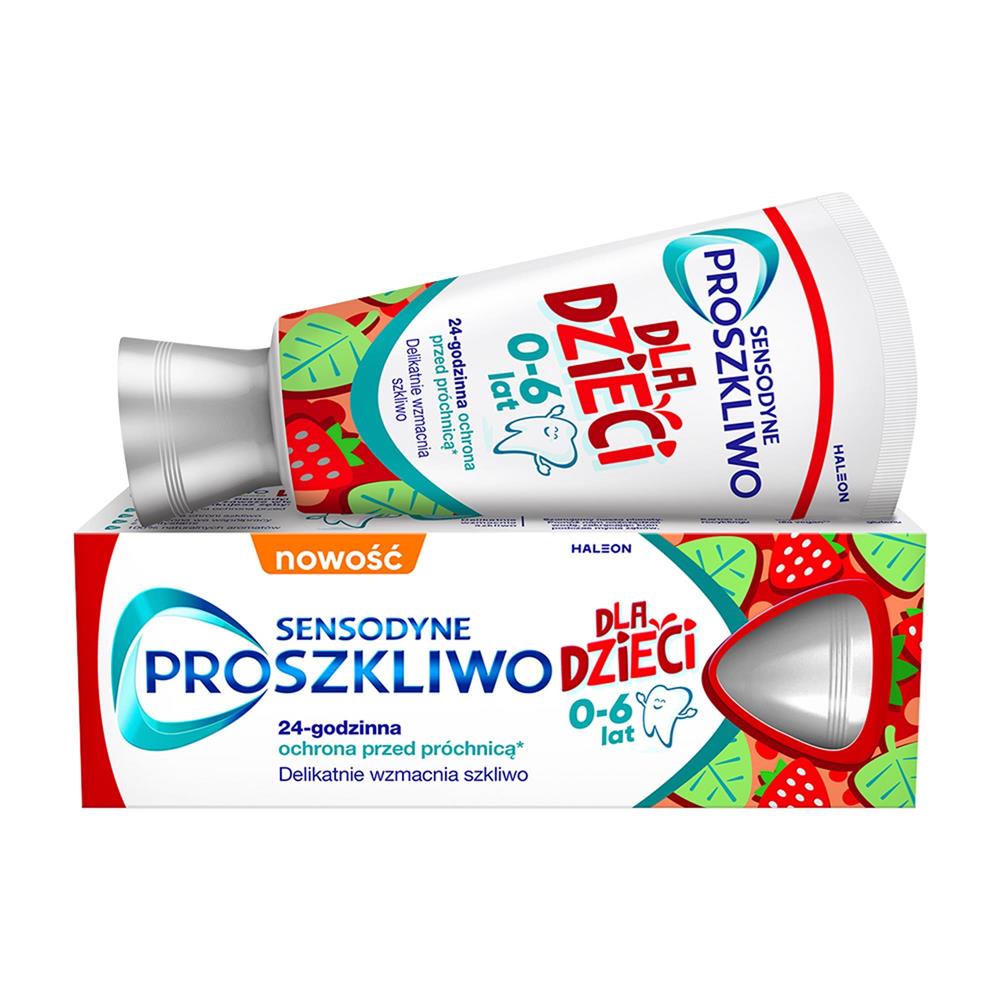 400298 SENSODYNE PASTA DO ZĘBÓW  50ML KIDS 0-6L PROSZKLIWO 5054563219558