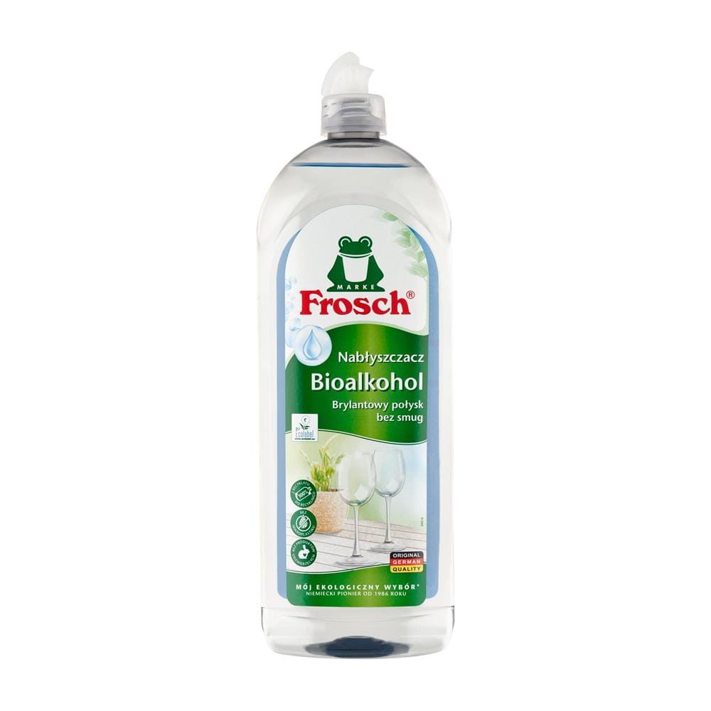 297728 FROSCH PŁYN DO ZMYWAREK NABŁYSZCZAJĄCY 750ML BIOALKOHOL 4009175964281
