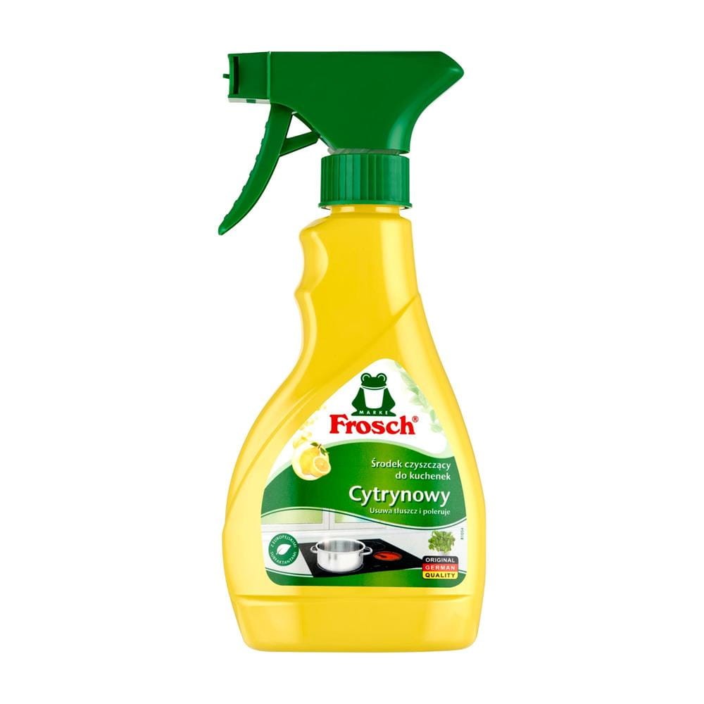 295982 FROSCH SPRAY DO CZYSZCZENIA 300ML KUCHENKI INDUKCYJNE CYTRYNOWY 4009175965509