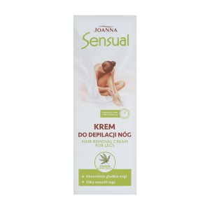 298915 JOANNA SENSUAL KREM DO DEPILACJI NÓG 100G KONOPIE 5901018021405