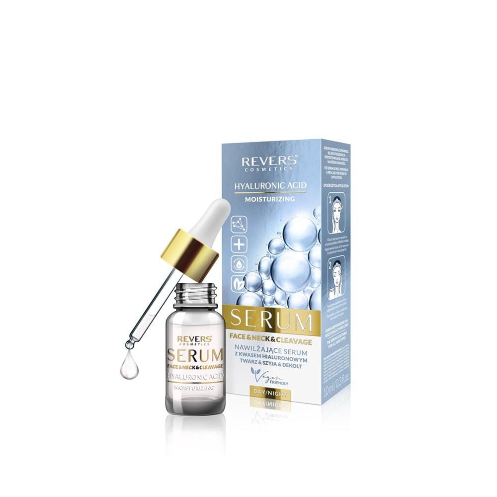 263975 REVERS SERUM DO TWARZY 10ML HYALURONIC ACID MOISTURIZING/NAWILŻAJĄCE 5902815117407