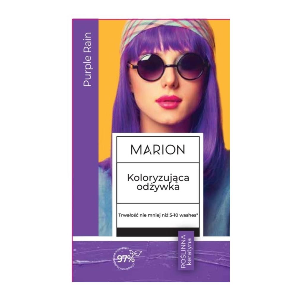 401824 MARION ODŻYWKA DO WŁOSÓW KOLORYZUJĄCA 35ML PURPLE RAIN 5902853067153
