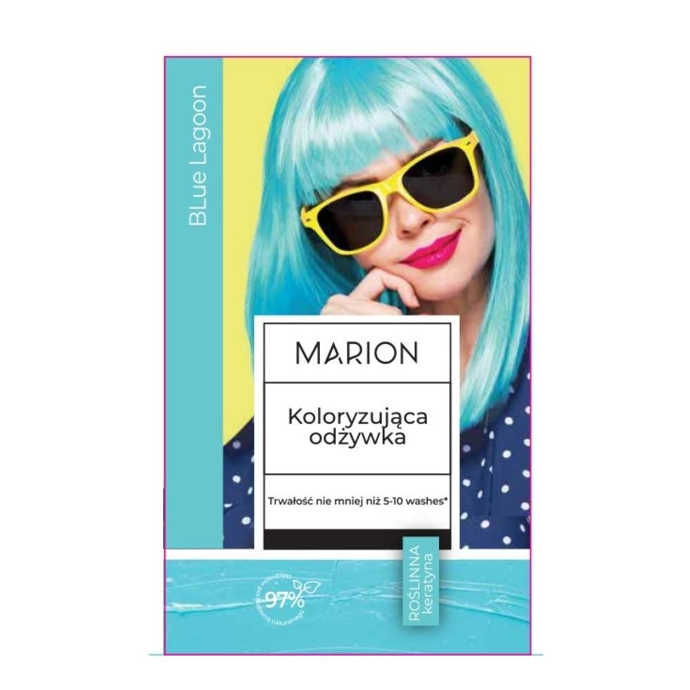 401826 MARION ODŻYWKA DO WŁOSÓW KOLORYZUJĄCA 35ML BLUE LAGOON 5902853067177