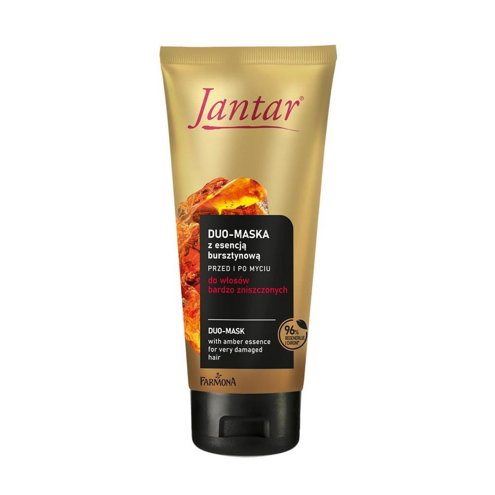 294076 JANTAR DUO-MASKA DO WŁOSÓW 200ML PRZED I PO MYCIU BARDZO ZNISZCZONE 5900117979730