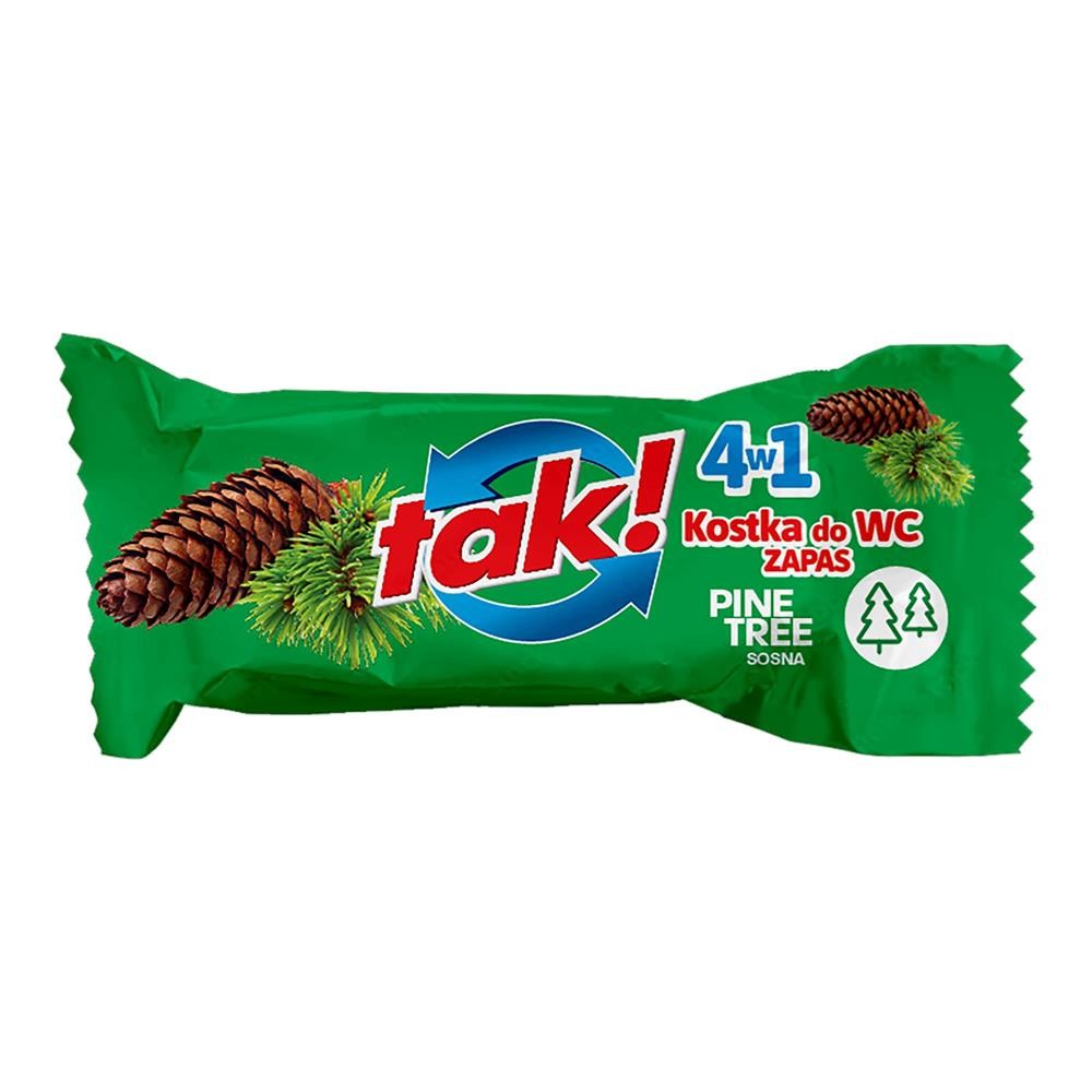 296109 TAK ZAPAS DO WC 40G PINE TREE/SOSNA 5902768979190