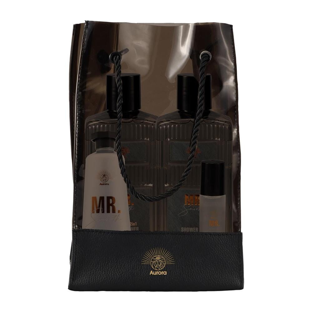 300918 AURORA KOMPLET MEN MR.SMOOTH TOREBKA 4-ELEMENTY 5060411615977