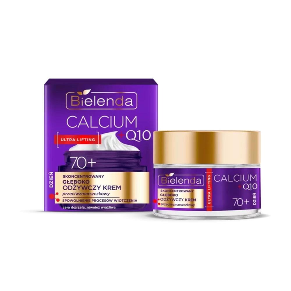 291107 BIELENDA CALCIUM+Q10 70+ KREM DO TWARZY 50ML GŁĘBOKO ODŻYWCZY PRZECIWZMARSZCZKOWY 5902169054410