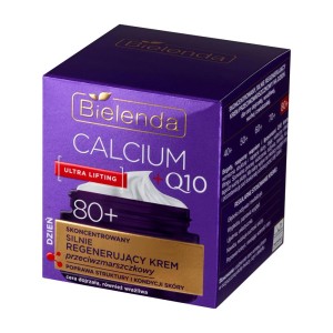 291106 BIELENDA CALCIUM+Q10 80+ KREM DO TWARZY 50ML SILNIE REGENERUJĄCY PRZECIWZMARSZCZKOWY 5902169054427