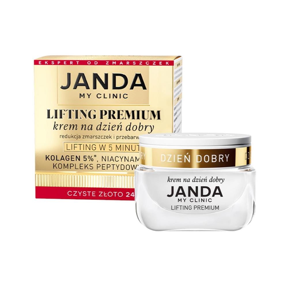 403418 JANDA MY CLINIC LIFTING PREMIUM KREM DO TWARZY 50ML DZIEŃ REDUKCJA ZMARSZCZEK,PRZEBARWIEŃ 5905159911113