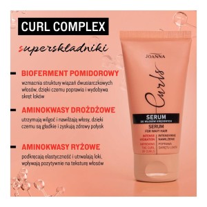 401533 JOANNA CURLS SERUM DO WŁOSÓW 50G KRĘCONE 5901018021399