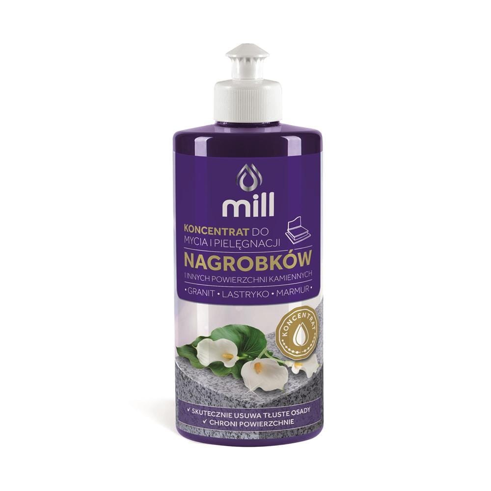 403067 MILL CLEAN KONCENTRAT DO MYCIA I PIELĘGNACJI NAGROBKÓW 250ML 5902643005563