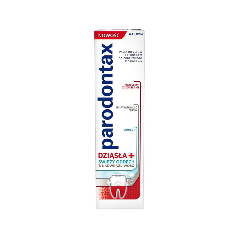403537 PARODONTAX PASTA DO ZĘBÓW 75ML DZIĄSŁA + ŚWIEŻY ODDECH&amp;NADWRAŻLIWOŚĆ 5054563216113