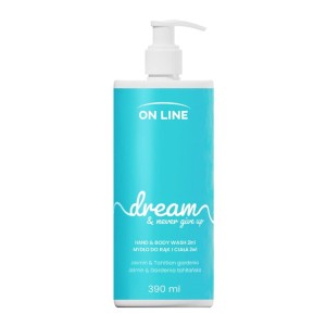 ON LINE MYDŁO W PŁYNIE DOZOWNIK 390ML DREAM JASMIN&TAHITIAN GARDENIA/JAŚMIN&GARDENIA TAHIT