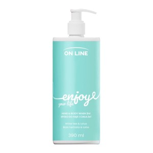 ON LINE MYDŁO W PŁYNIE DOZOWNIK 390ML ENJOY WHITE TEA&LOTUS/BIAŁA HERBATA&LOTOS