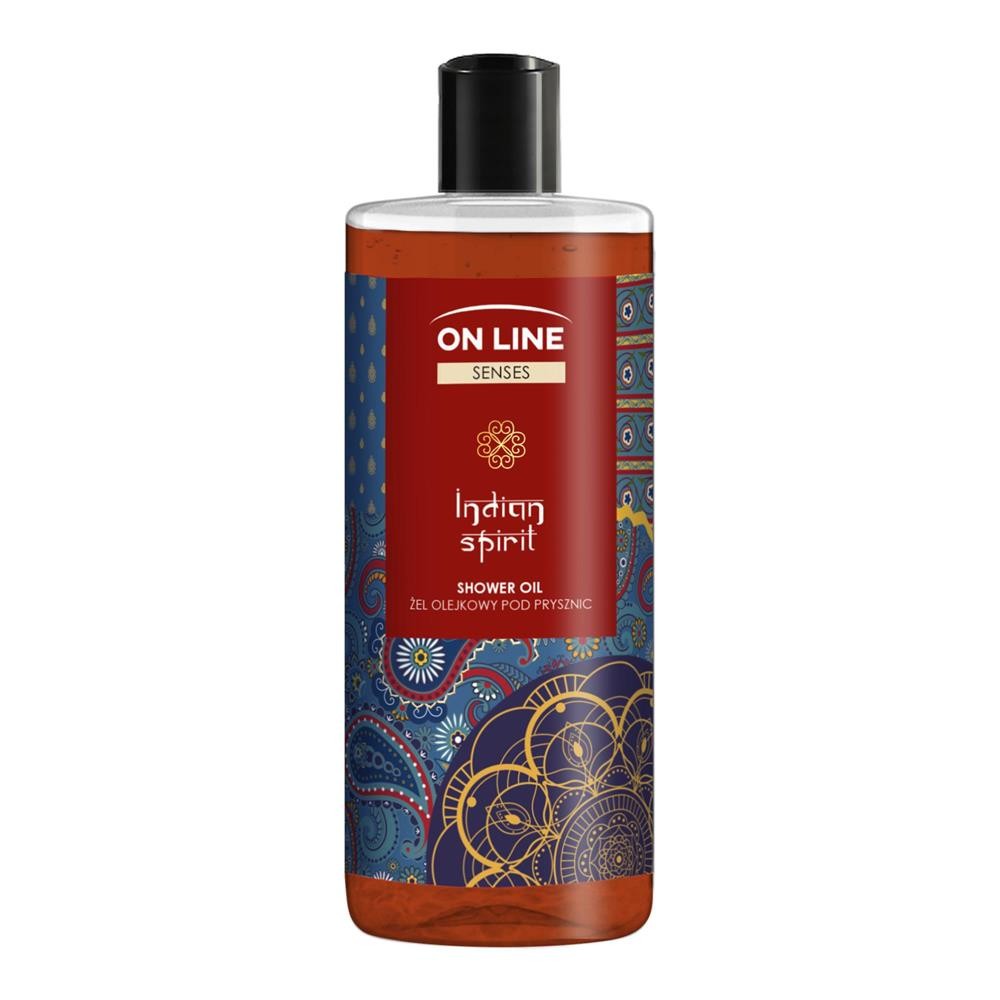 401488 ON LINE SENSES OLEJKOWY ŻEL POD PRYSZNIC WOMEN 500ML INDIAN SPIRIT 5903116752472