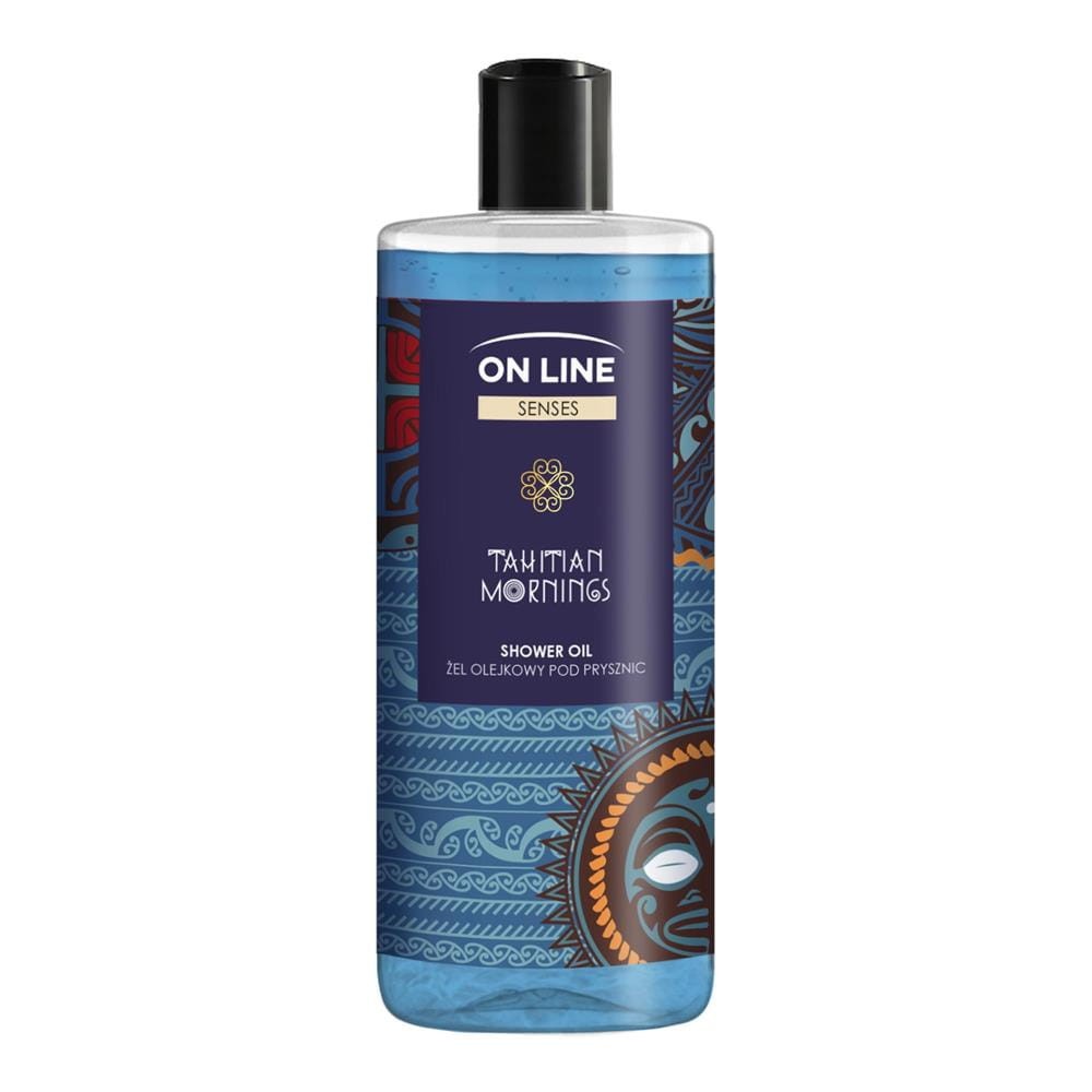 401492 ON LINE SENSES OLEJKOWY ŻEL POD PRYSZNIC WOMEN 500ML TAHITIAN MORNINGS 5903116752557