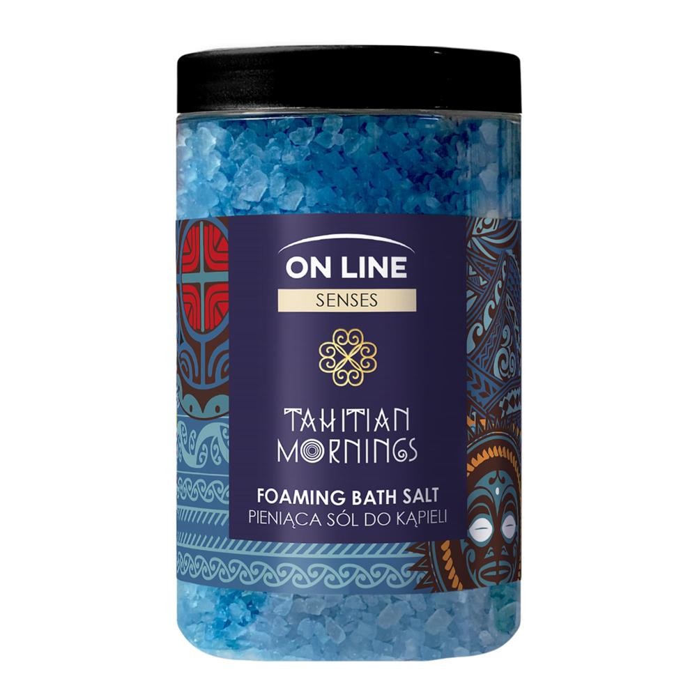 401497 ON LINE SENSES SÓL DO KĄPIELI 480G TAHITIAN MORNINGS 5903116752656