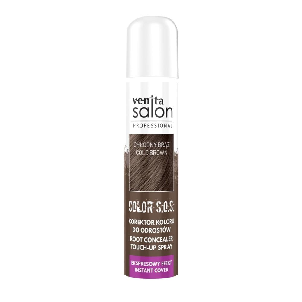 298800 VENITA SALON KOREKTOR KOLORU DO ODROSTÓW 75ML CHŁODNY BRĄZ/COLD BROWN 5902101521420