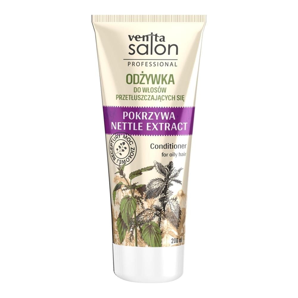 297175 VENITA SALON ODŻYWKA DO WŁOSÓW 200ML POKRZYWA PRZETŁUSZCZAJĄCE SIĘ 5902101521536