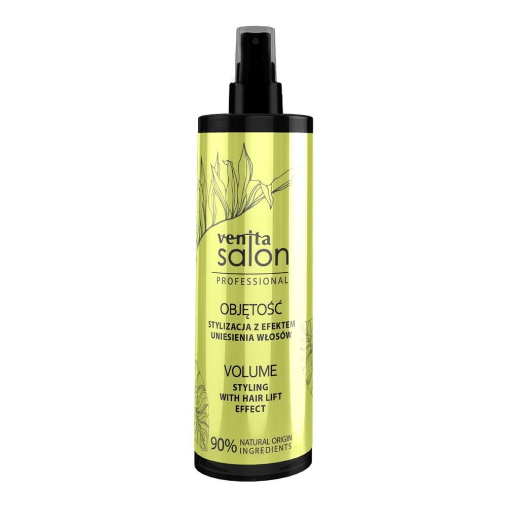 296158 VENITA SALON SPRAY DO WŁOSÓW 200ML OBJĘTOŚĆ STYLIZACJA Z EFEKTEM UNIESIENIA WŁOSÓW 5902101521161