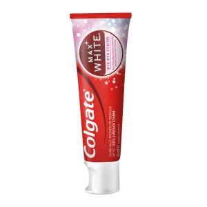 296654 COLGATE PASTA DO ZĘBÓW  75ML MAX WHITE BYE BYE STAINS 8718951610521