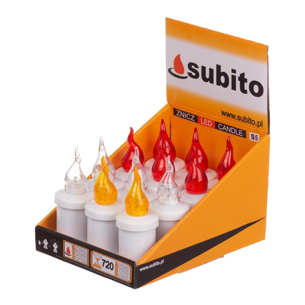 290211 SUBITO WKŁAD LED S5 12 SZT. MIX 5907646177545