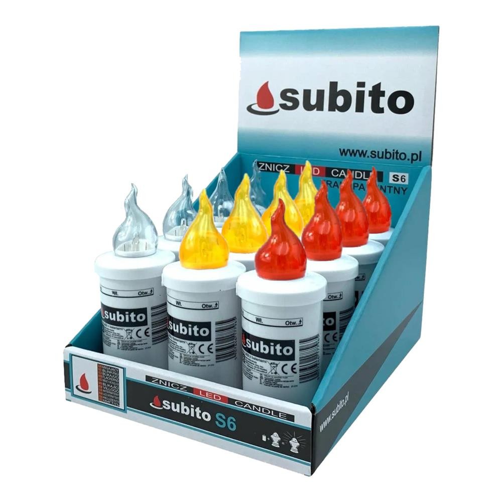 290216 SUBITO WKŁAD LED S6 12 SZT. MIX 5907646177972