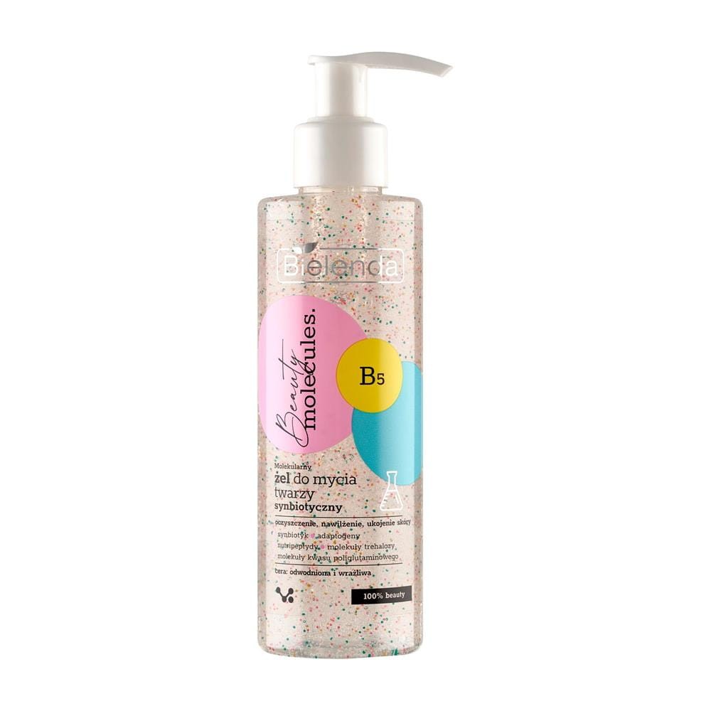 283839 BIELENDA BEAUTY MOLECULES ŻEL DO MYCIA TWARZY 195G SYNBIOTYCZNY ODWODNIONA,WRAŻLIWA 5902169051419