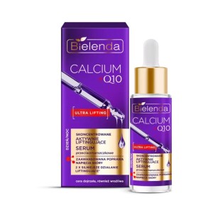 291411 BIELENDA CALCIUM+Q10 SERUM DO TWARZY 30ML AKTYWNIE LIFTINGUJĄCE PRZECIWZMARSZCZKOWE 5902169054458